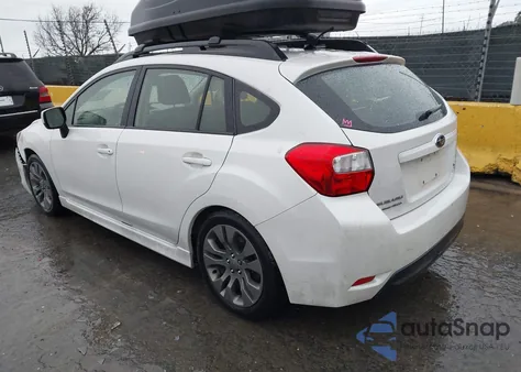 2014 Subaru Impreza 2.0I Sport Premium из США, поврежденный, VIN JF1GPAL66E8324987